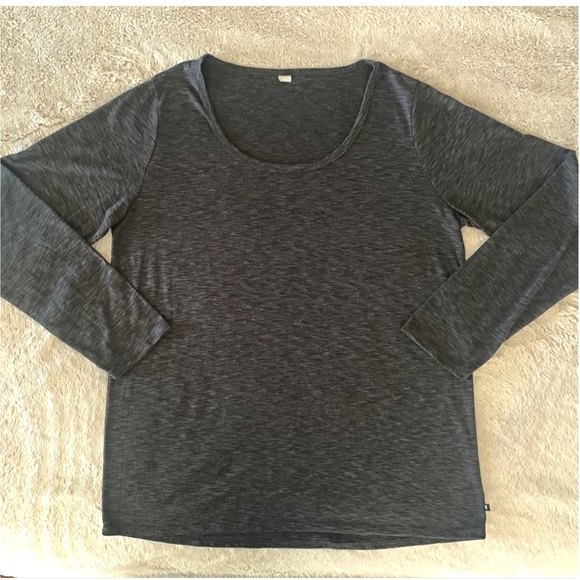 MARIKA Long Sleeve ACTIVEWEAR / ATHLEISURE / WORKOUT Scoopneck TOP “Arielle” XL - Picture 2 of 8
